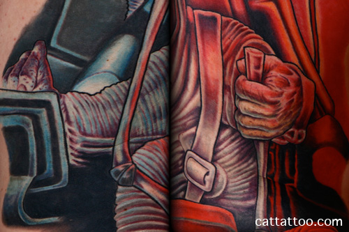 Tattoos - Spacemonkey Hands - 32509